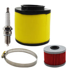 2x Air Oil Filter & Spark Plug Tune-Up Kit for 1988-2000 Honda FourTrax 300