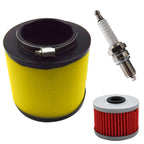 2x Air Oil Filter & Spark Plug Tune-Up Kit for 1988-2000 Honda FourTrax 300