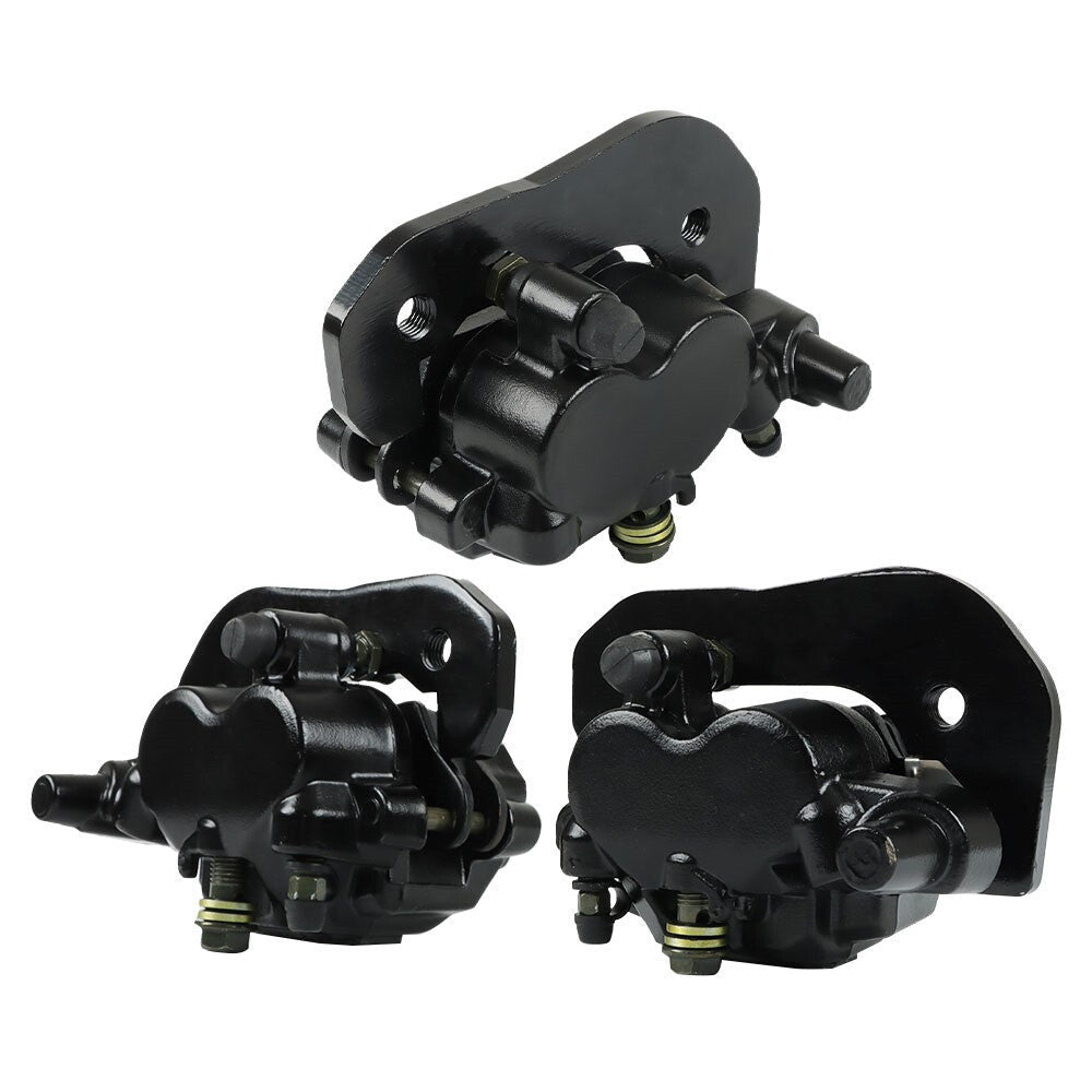 Front & Rear Brake Calipers w/Pads for Can-Am Outlander L MAX 450 2015-2016