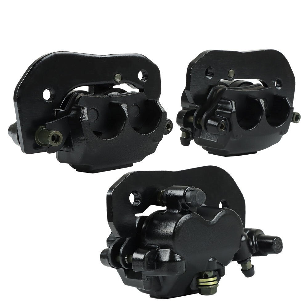 Front & Rear Brake Calipers w/Pads for Can-Am Outlander L MAX 450 2015-2016