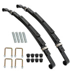 Set of 2 Heavy Duty Rear 4 Leaf Springs for EZGO TXT Golf Cart 1995-2013