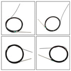 15ft Boat Rotary Steering System Kit with Cable & Wheel for Outboard Motor