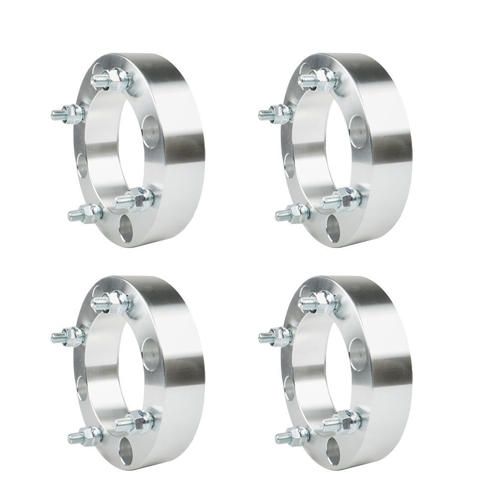 Can-Am 4x137 1.5" 110mm Hub M10x1.25 Wheel Spacers 4pcs Silver