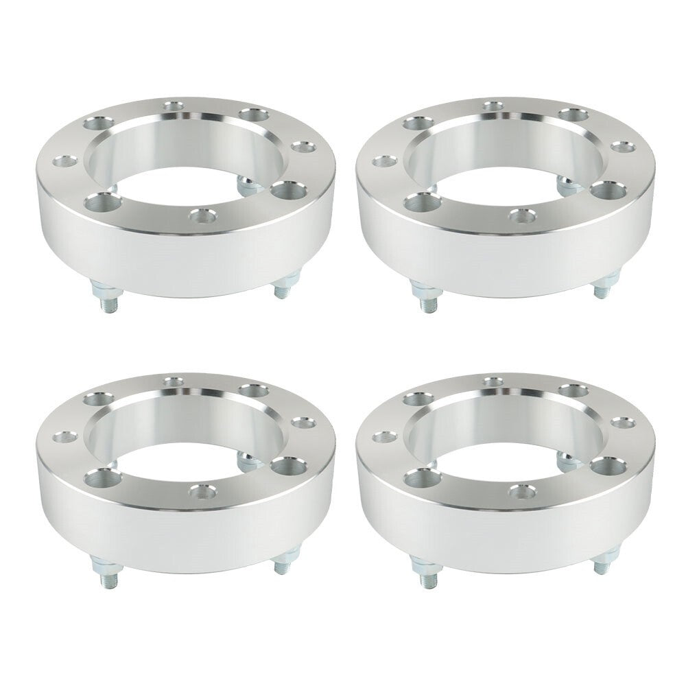 Can-Am 4x137 1.5" 110mm Hub M10x1.25 Wheel Spacers 4pcs Silver