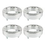 Can-Am 4x137 1.5" 110mm Hub M10x1.25 Wheel Spacers 4pcs Silver