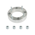 Can-Am 4x137 1.5" 110mm Hub M10x1.25 Wheel Spacers 4pcs Silver