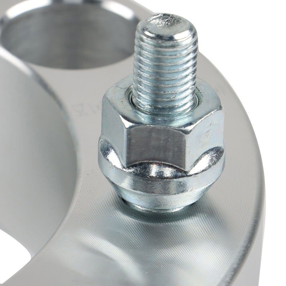 Can-Am 4x137 1.5" 110mm Hub M10x1.25 Wheel Spacers 4pcs Silver