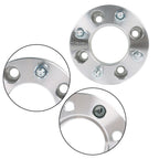 2pcs 2" 4x110 Wheel Spacer 74mm M10x1.25 for Honda Rancher 350 2000-2009 Silver