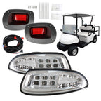 EZGO RXV 2008-2015 Golf Cart LED Headlight & Taillight Light Kit Assembly