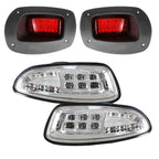 EZGO RXV 2008-2015 Golf Cart LED Headlight & Taillight Light Kit Assembly