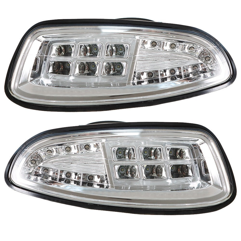 EZGO RXV 2008-2015 Golf Cart LED Headlight & Taillight Light Kit Assembly