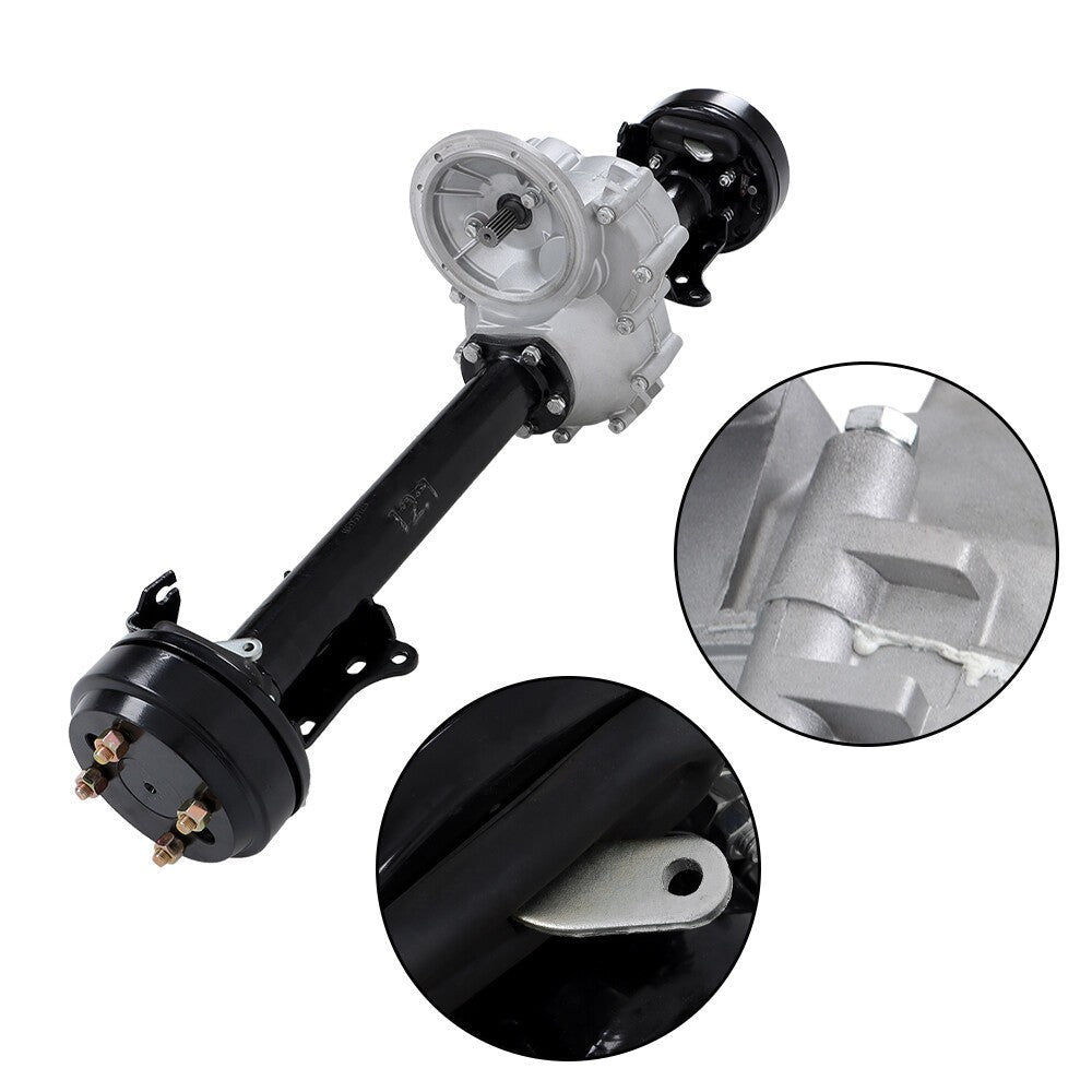EZGO Electric Golf Cart Rear Axle Assembly 73500G01 Schafer 12.44:1 1994-2022
