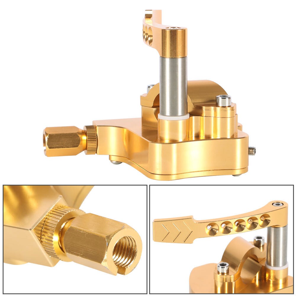 Golden Billet Thumb Throttle Assembly for Banshee YFZ Raptor 350 660 700