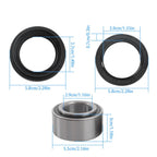 Arctic Cat Front Wheel Hub Bearings & Seals Kit 250-650 Models