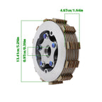 Heavy Duty Clutch Assembly Yamaha Big Bear 350 4x4 YFM350FW 1987-1996