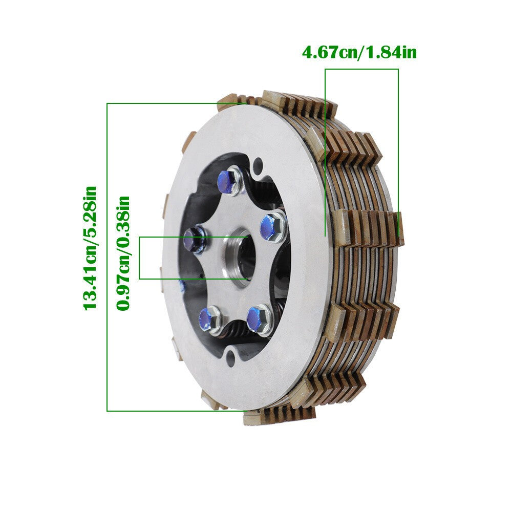 Heavy Duty Clutch Assembly Yamaha Big Bear 350 4x4 YFM350FW 1987-1996