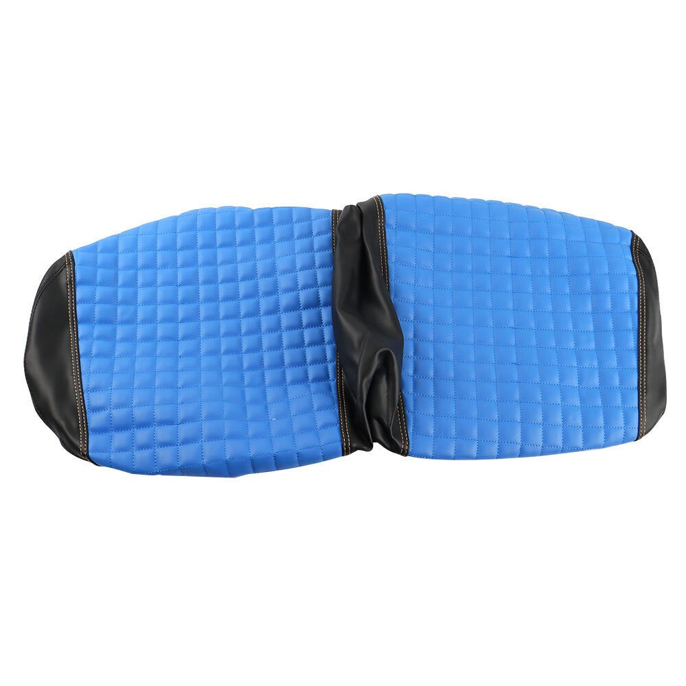 Blue Golf Cart Vinyl Seat Cover Front & Rear for EZGO Club Car DS 2000-2013