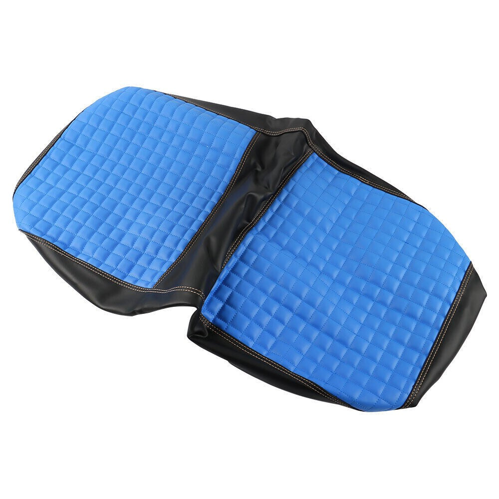 Blue Golf Cart Vinyl Seat Cover Front & Rear for EZGO Club Car DS 2000-2013