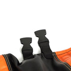 Orange Diamond Stitch Seat Covers Front & Rear for Golf Cart EZGO Medalist TXT