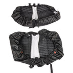 Black Golf Cart Front Seat Cover Diamond Stitch Club Car DS New