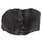 Black Golf Cart Front Seat Cover Diamond Stitch Club Car DS New