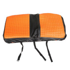 Orange Front & Rear Seat Covers for Golf Cart E-Z-GO Medalist TXT 94-13