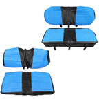Golf Cart Seat Cover Front & Rear for Club Car Precedent 04+ Blue