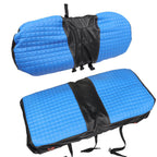 2PCS Blue Diamond Stitch Front Seat Covers for EZGO Medalist TXT 1994-2013