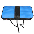 2PCS Blue Diamond Stitch Front Seat Covers for EZGO Medalist TXT 1994-2013