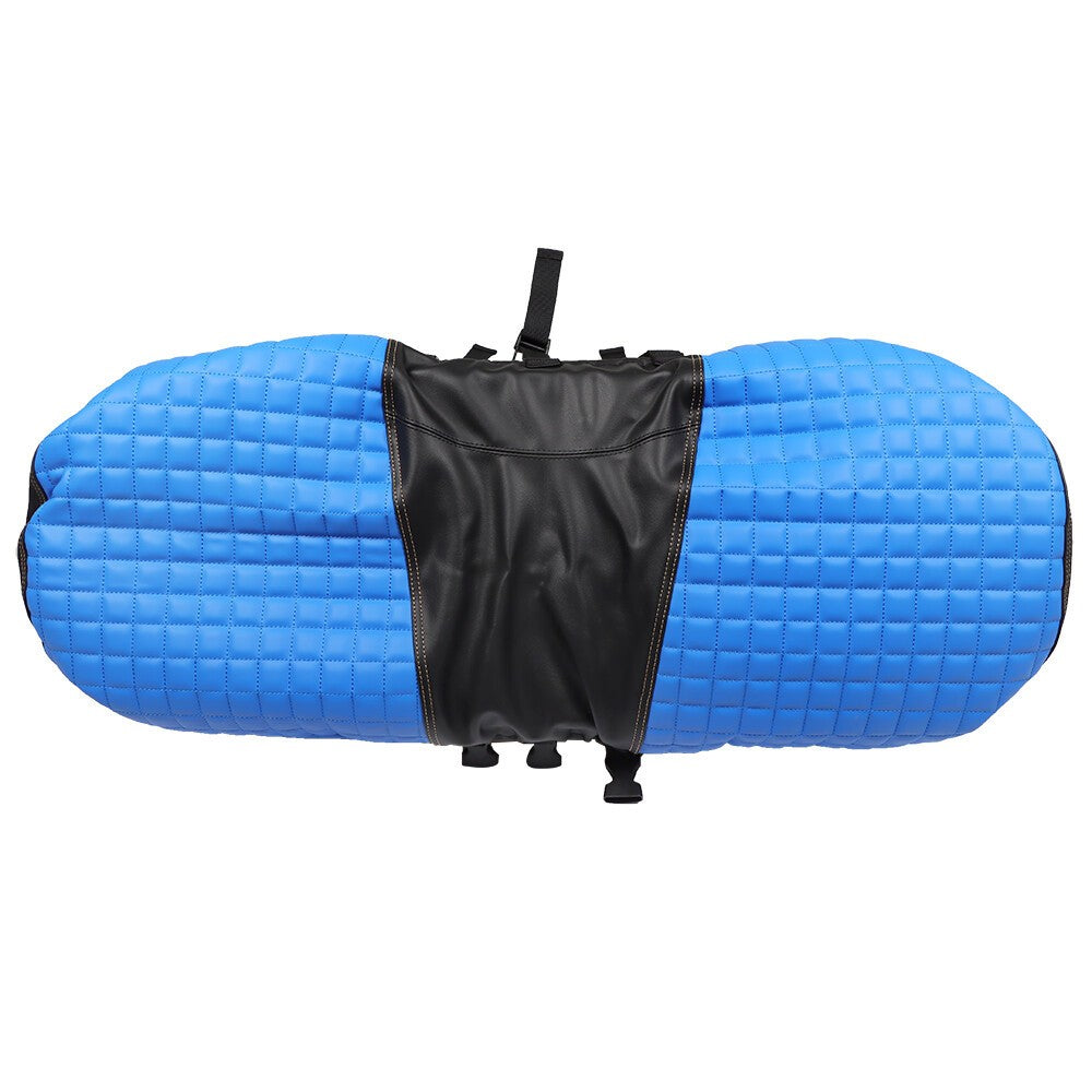 2PCS Blue Diamond Stitch Front Seat Covers for EZGO Medalist TXT 1994-2013