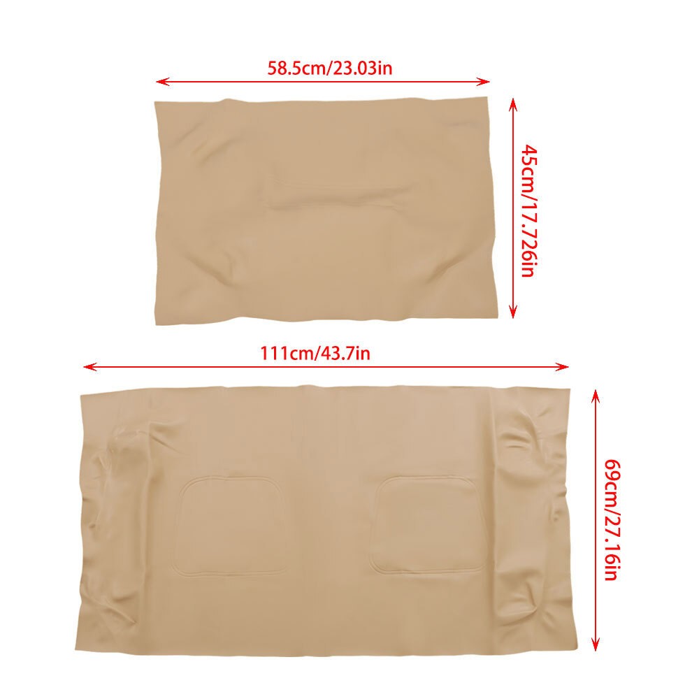 Golf Cart Club Car DS 1982-2000.5 Complete Front Seat Cover