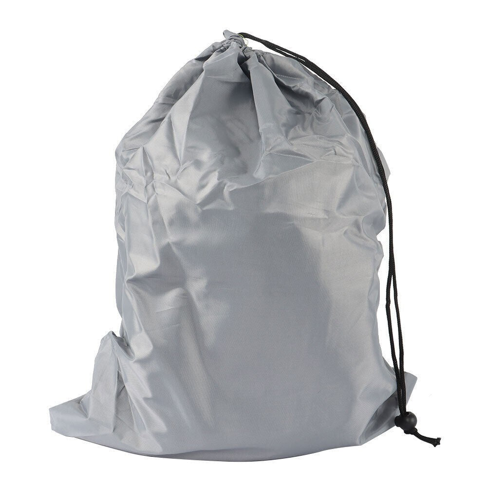 Grey 600D Marine Grade Waterproof Polyester Boat Cover - Towing Safe