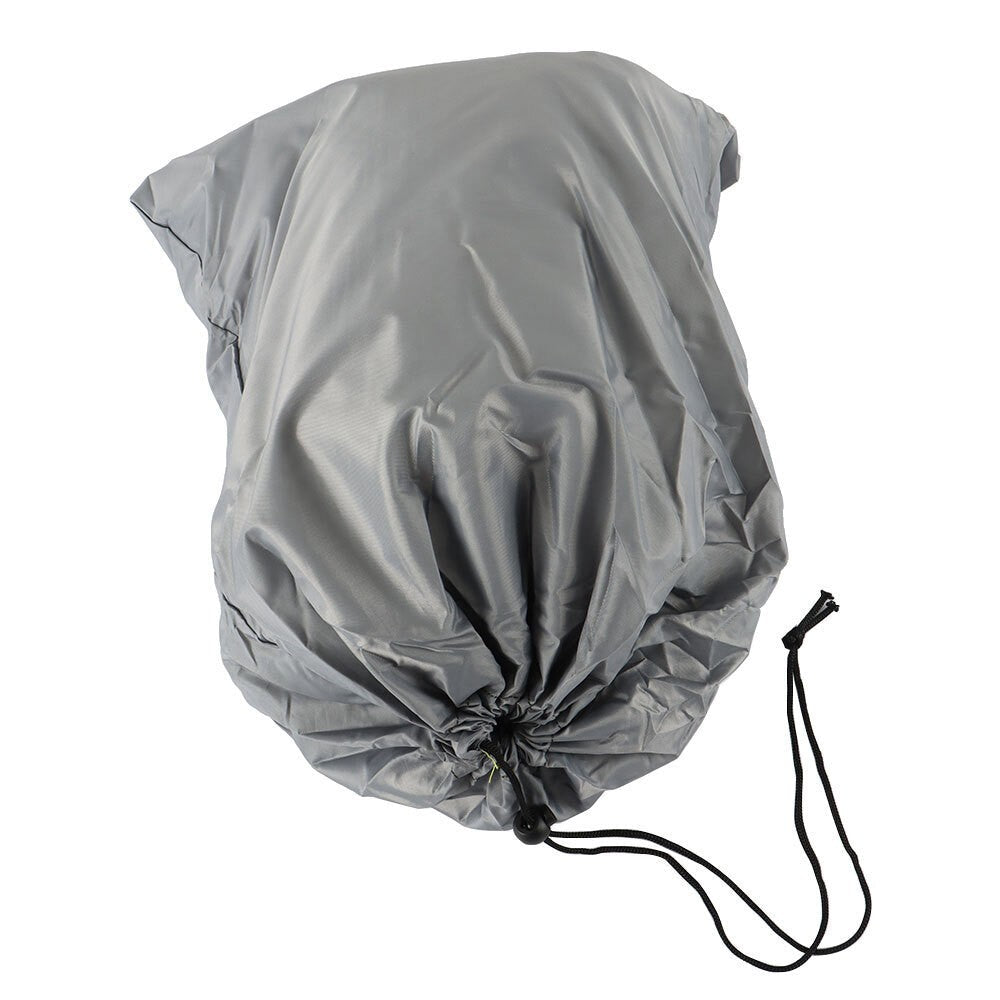 Grey 600D Marine Grade Waterproof Polyester Boat Cover - Towing Safe