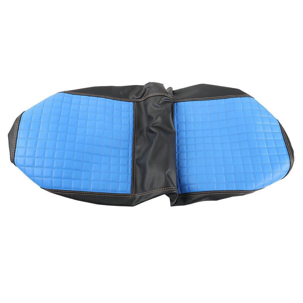Blue Vinyl Golf Cart Seat Cover for Club Car DS 2000.5-2013.5 Front & Rear
