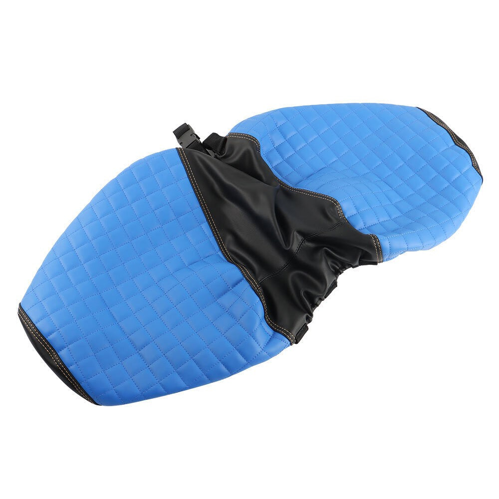 Blue Vinyl Golf Cart Seat Cover for Club Car DS 2000.5-2013.5 Front & Rear