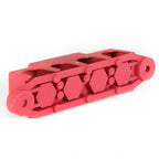 12V 250A 4 Post Red Busbar Power Distribution Block with Cover 5/16