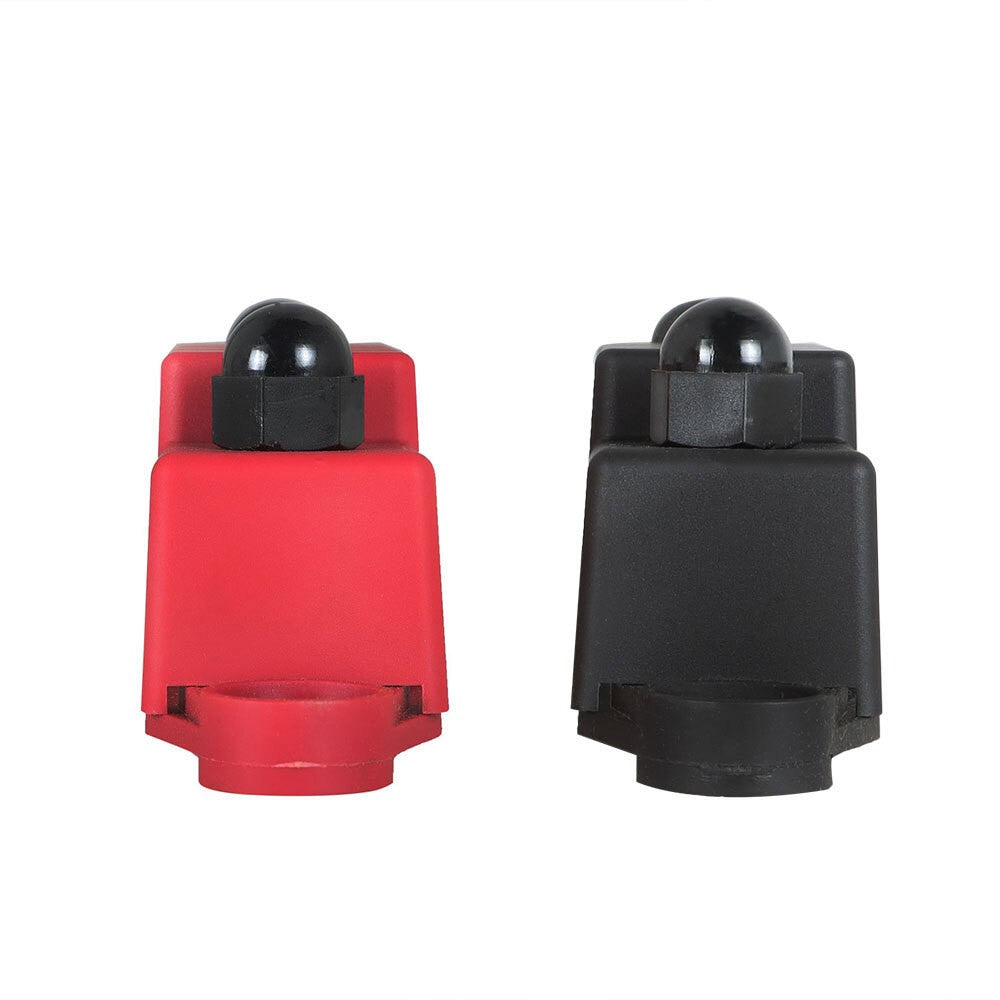 NEW 4 Post 12V 250A Busbar Power Distribution Red & Black Pair 3/8" Terminals
