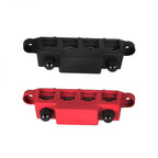 NEW 4 Post 12V 250A Busbar Power Distribution Red & Black Pair 3/8" Terminals
