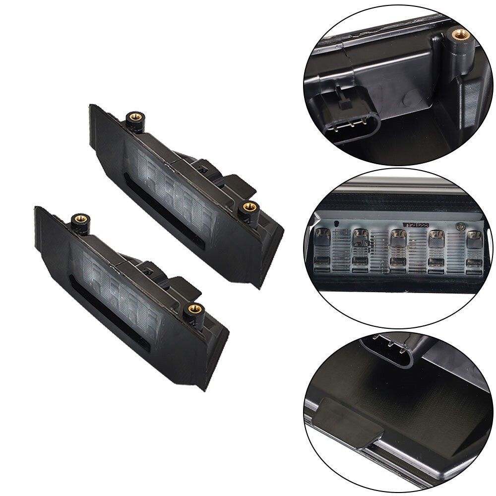 Polaris Ranger 900 XP 1000 2013-2020 Smoked Rear Left & Right Tail Lights