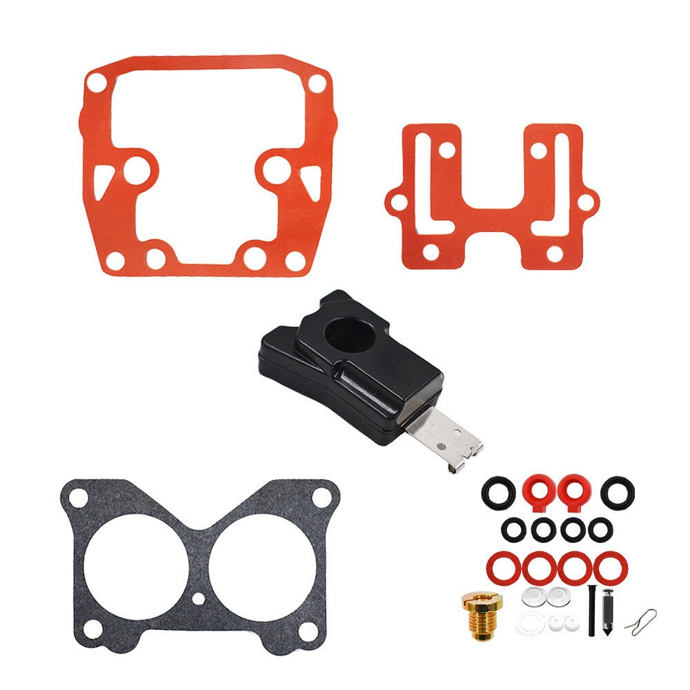 2PCS Carburetor Rebuild Kit for Johnson Evinrude V4 85-140 HP Engines