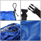 12ft Blue 210D L Beam Up to 56" Width Jon Boat Cover High Quality