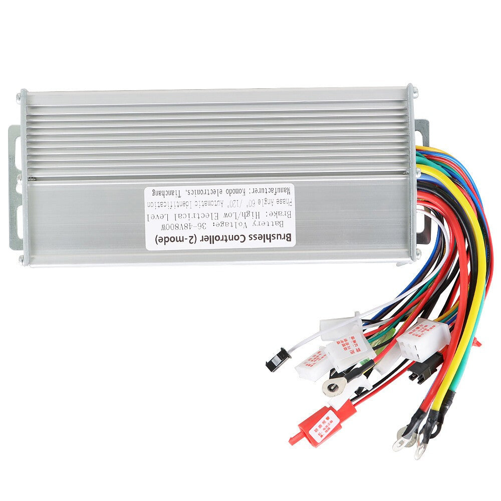 800W Brushless DC Motor Speed Controller 36-48V for E-bike Electric Scooter