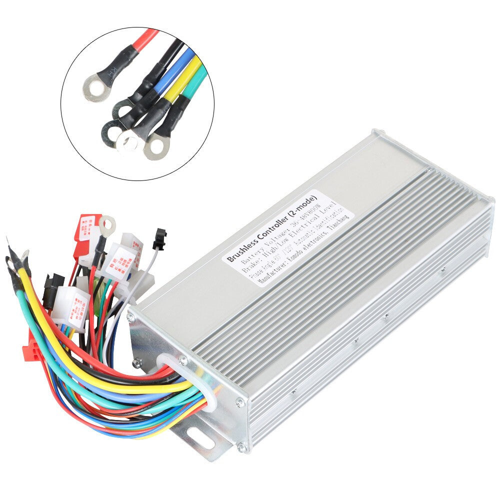 800W Brushless DC Motor Speed Controller 36-48V for E-bike Electric Scooter