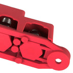 3/8" 250A 12V Red 4-Way Terminal Junction Block Busbar with Cover