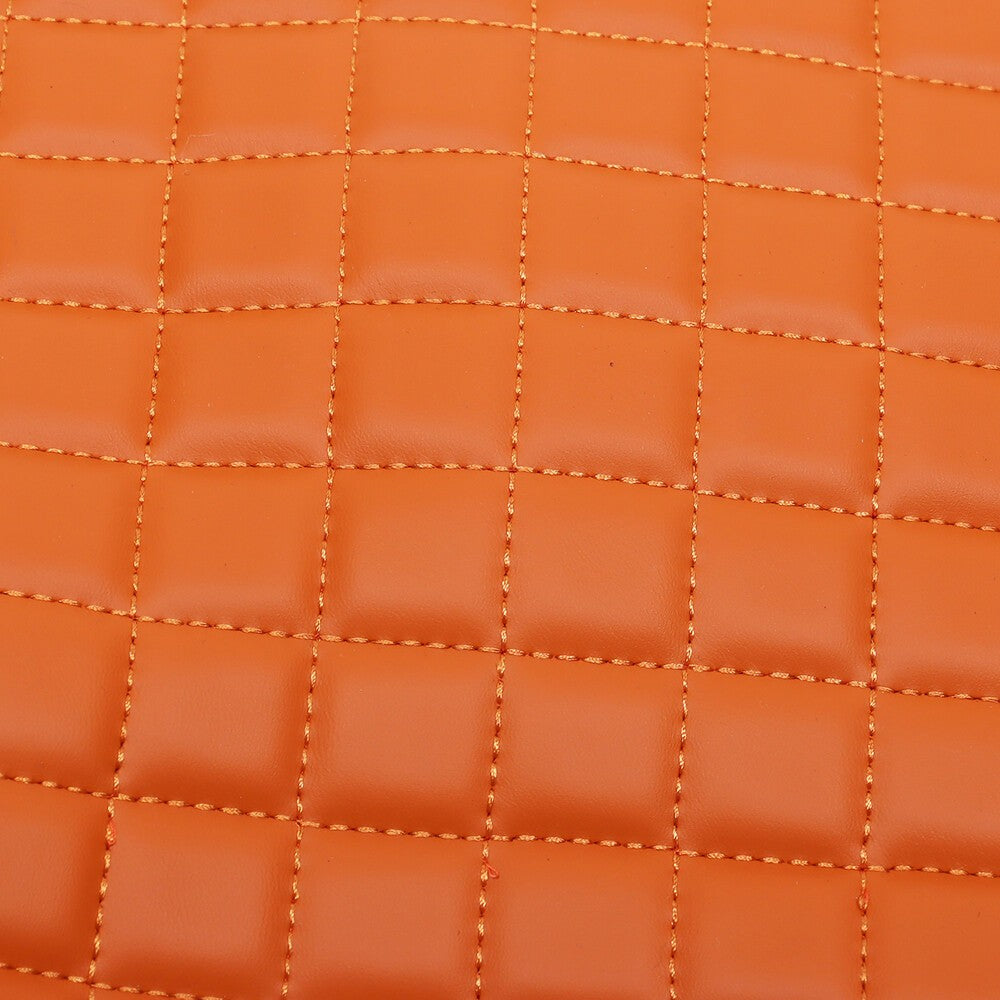 Orange Golf Cart Vinyl Front & Rear Seat Covers for DRIVE/DRIVE 2 2007+
