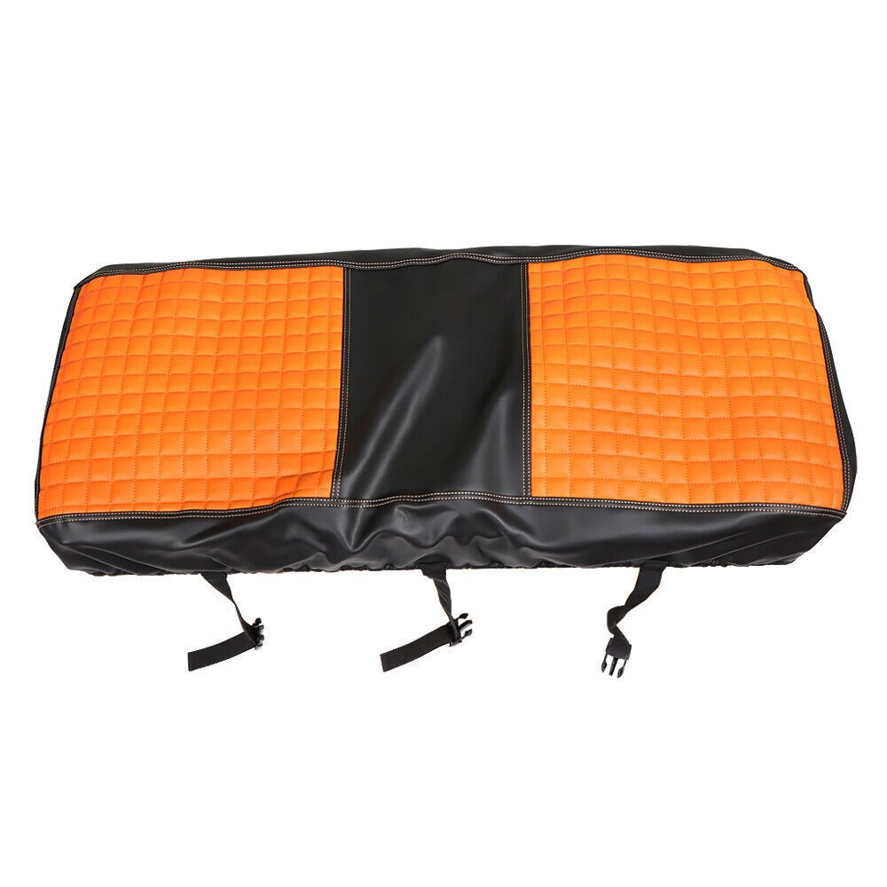 Orange Golf Cart Vinyl Front & Rear Seat Covers for DRIVE/DRIVE 2 2007+