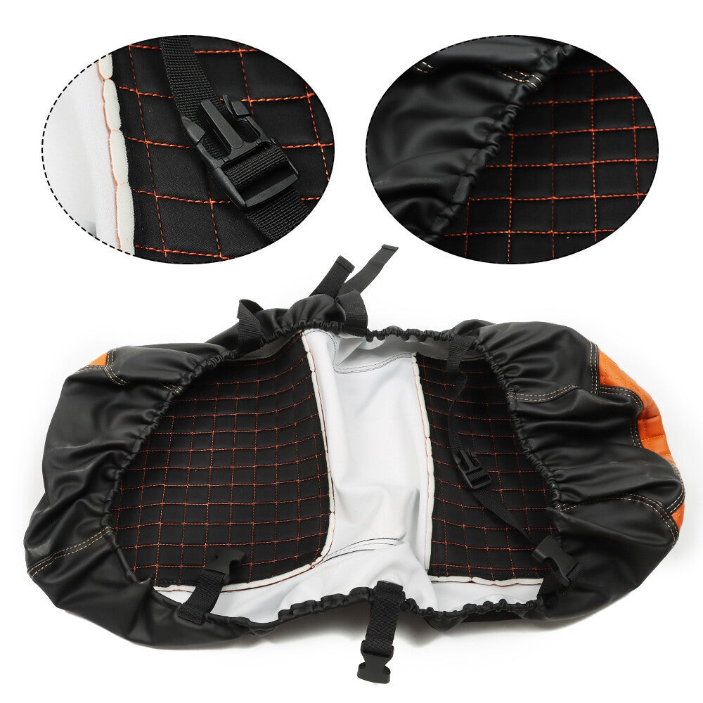 Orange Golf Cart Vinyl Front & Rear Seat Covers for DRIVE/DRIVE 2 2007+