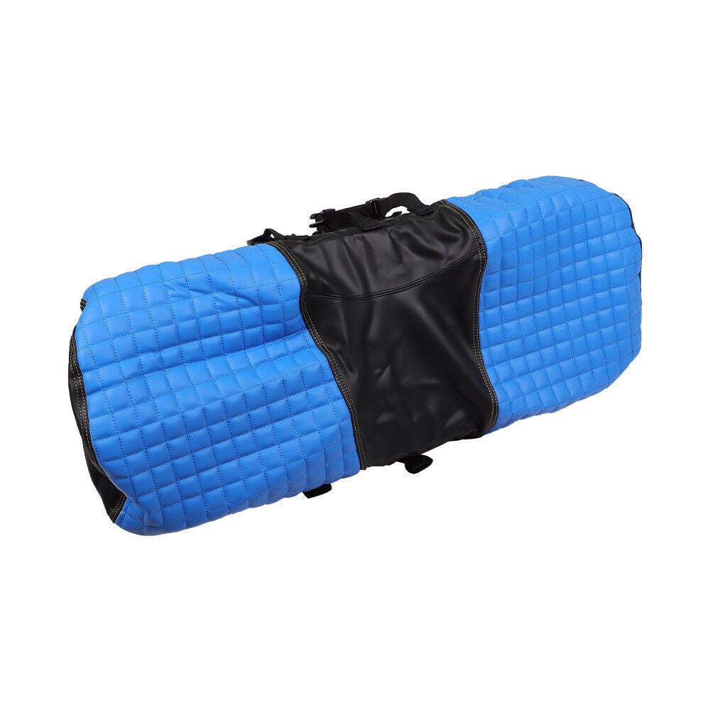 EZGO Medalist TXT 94-13 Front & Rear Blue Black Diamond Stitch Seat Covers