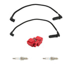 Polaris RZR S 800 Ignition Coil & Spark Plug with Wire Cap 4010425 4012888