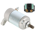 Starter & Relay Solenoid for Suzuki Ozark 250 LTF250 LT-F250 2003-2014